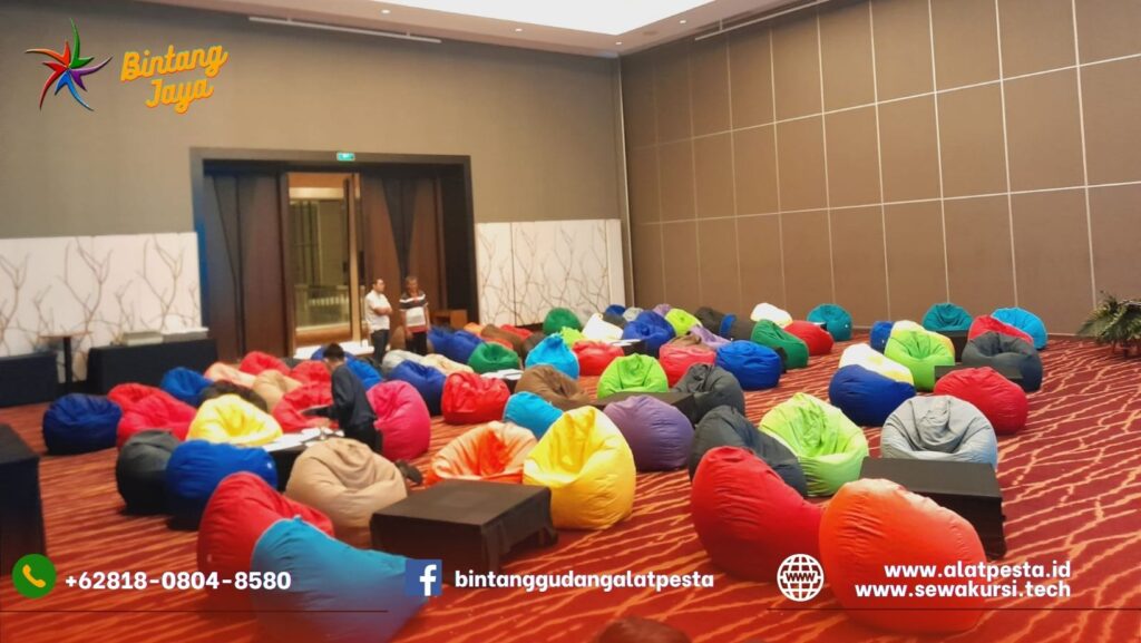 Sewa Bean Bag Event Awal Tahun Terlaris Daerah Jakarta Pusat