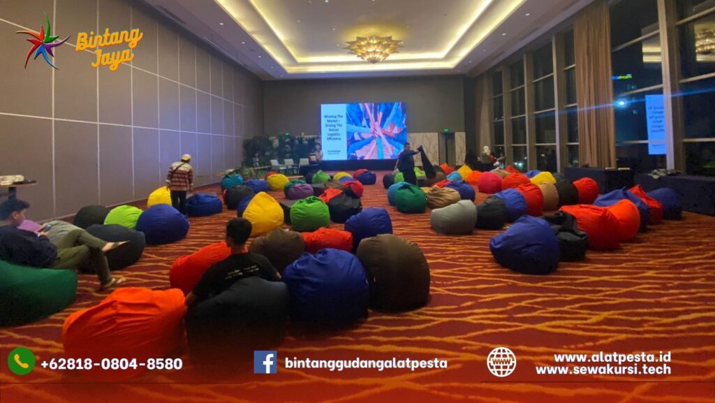 Sewa Bean Bag Event Awal Tahun Terlaris Daerah Jakarta Pusat