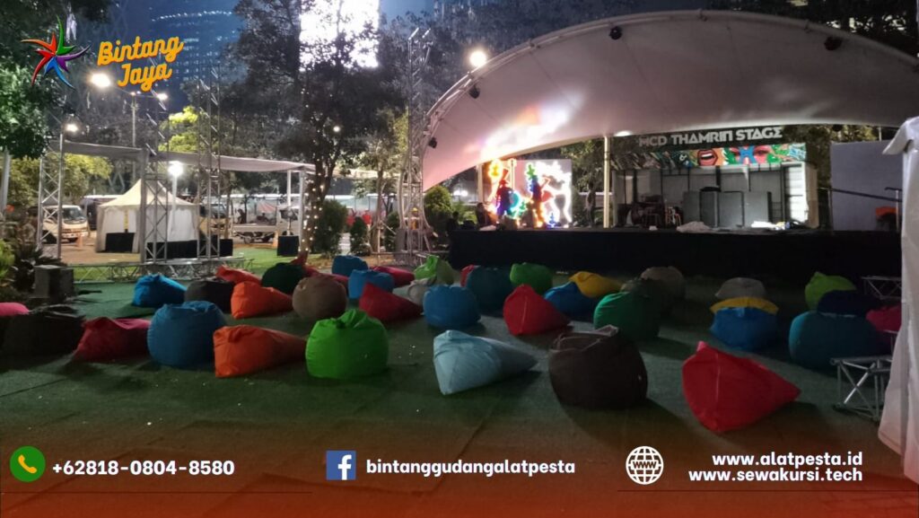 Sewa Bean Bag Event Awal Tahun Terlaris Daerah Jakarta Pusat