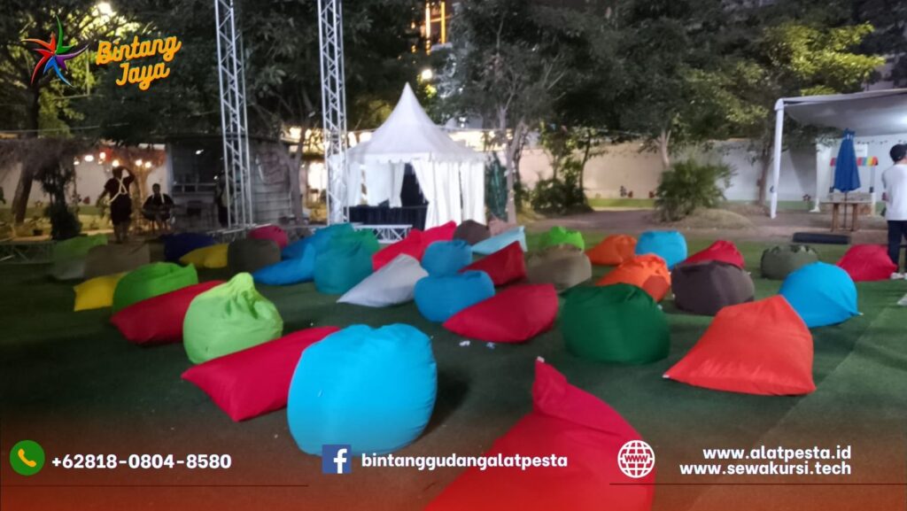 Sewa Bean Bag Event Awal Tahun Terlaris Daerah Jakarta Pusat