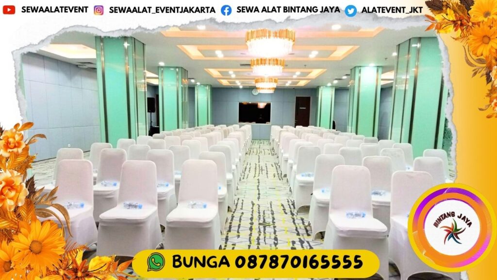 SEWA SATU SET PANGGUNG BACKDROP DAN KURSI HARGA SPESIAL TAHUN BARU WILAYAH JAKARTA