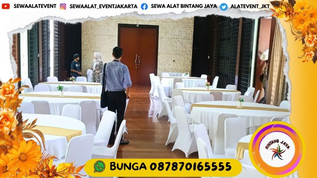 Jasa Sewa Kursi Dan Meja Bundar Promo Akhir Tahun Area Cilegon Siap Antar Free Ongkir