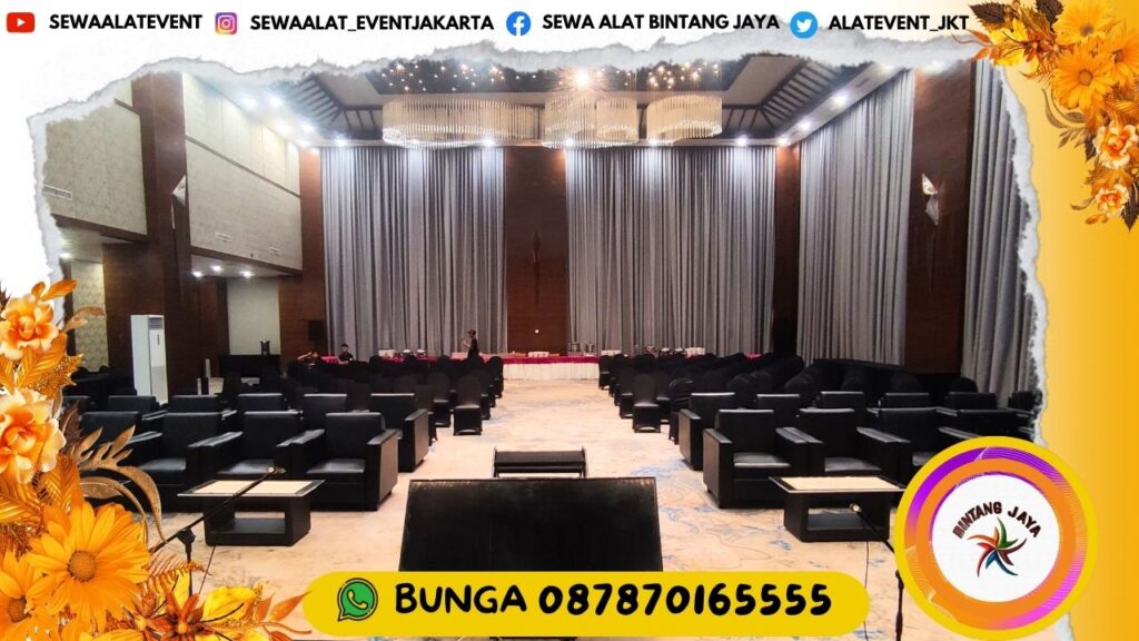 LAYANAN SEWA SOFA KURSI MEJA EVENT HARGA SPESIAL PROMO AKHIR TAHUN 2024 AREA BOGOR JABAR