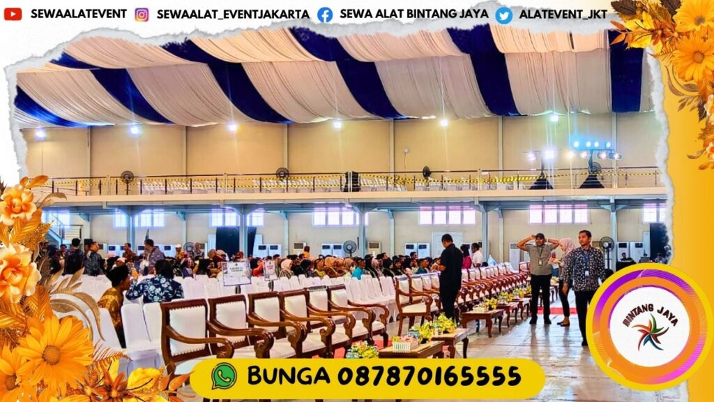 TEMPAT RENTAL KURSI VIP HARGA SPESIAL DAN PASTI MURAH DI JAKARTA