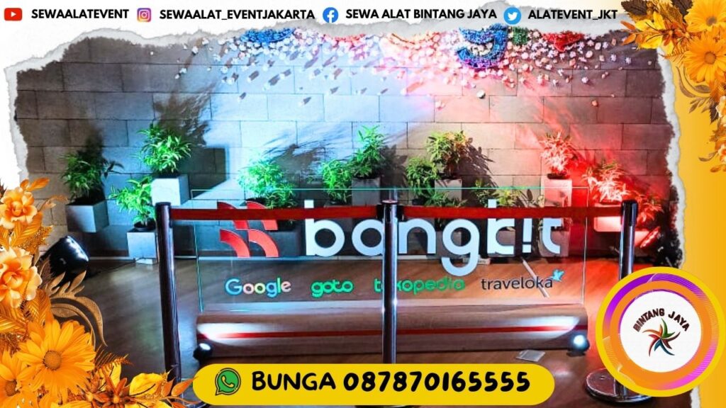 JASA SEWA TIANG STAINLESS SABUK MERAH PEMBATAS EVENT BERKUALITAS DI JAKARTA PUSAT