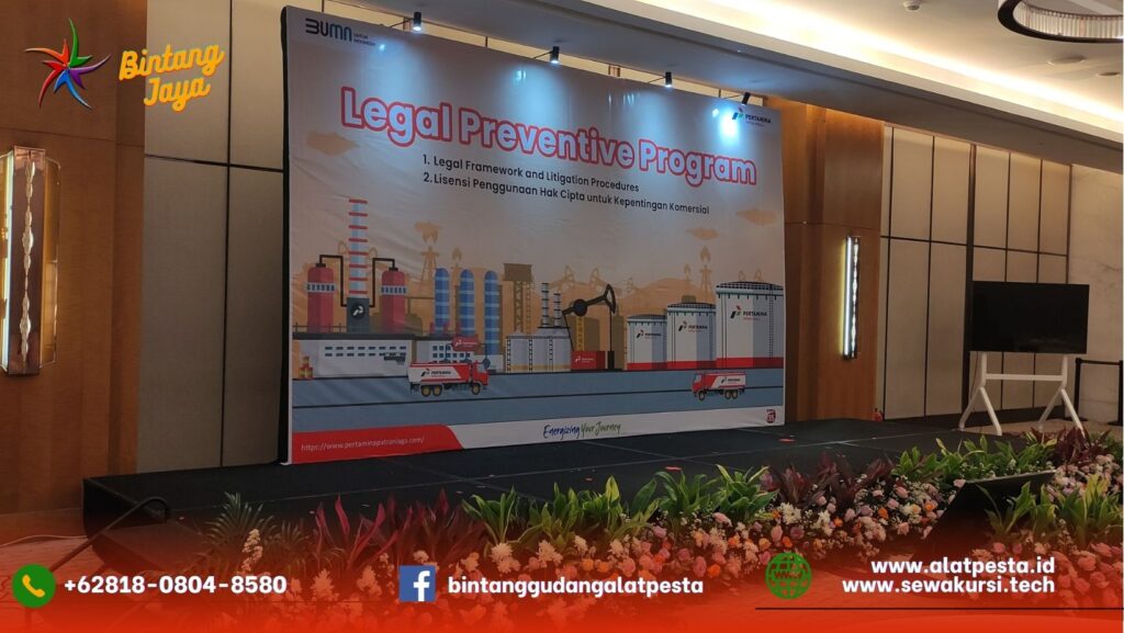 Sewa Backdrop Customize Ukuran Di Menteng Jakarta Selatan