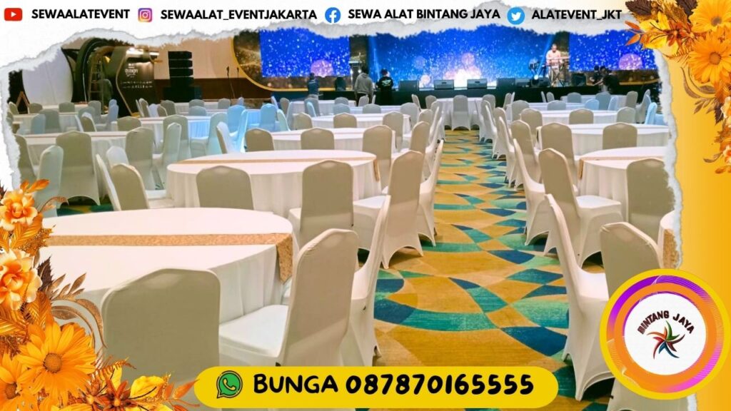 JASA SEWA MEJA BUNDAR DAN KURSI HARGA SEWA SANGAT PAS DI KANTONG AREA TANGERANG SELATAN