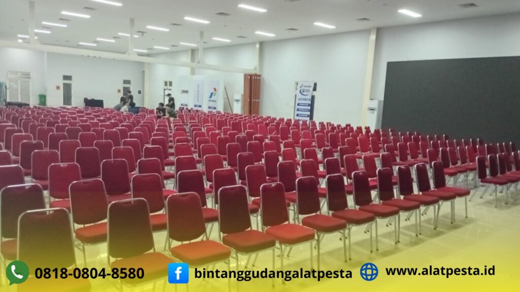 Jasa Sewa Kursi Susun Futura Merah Di Jakarta