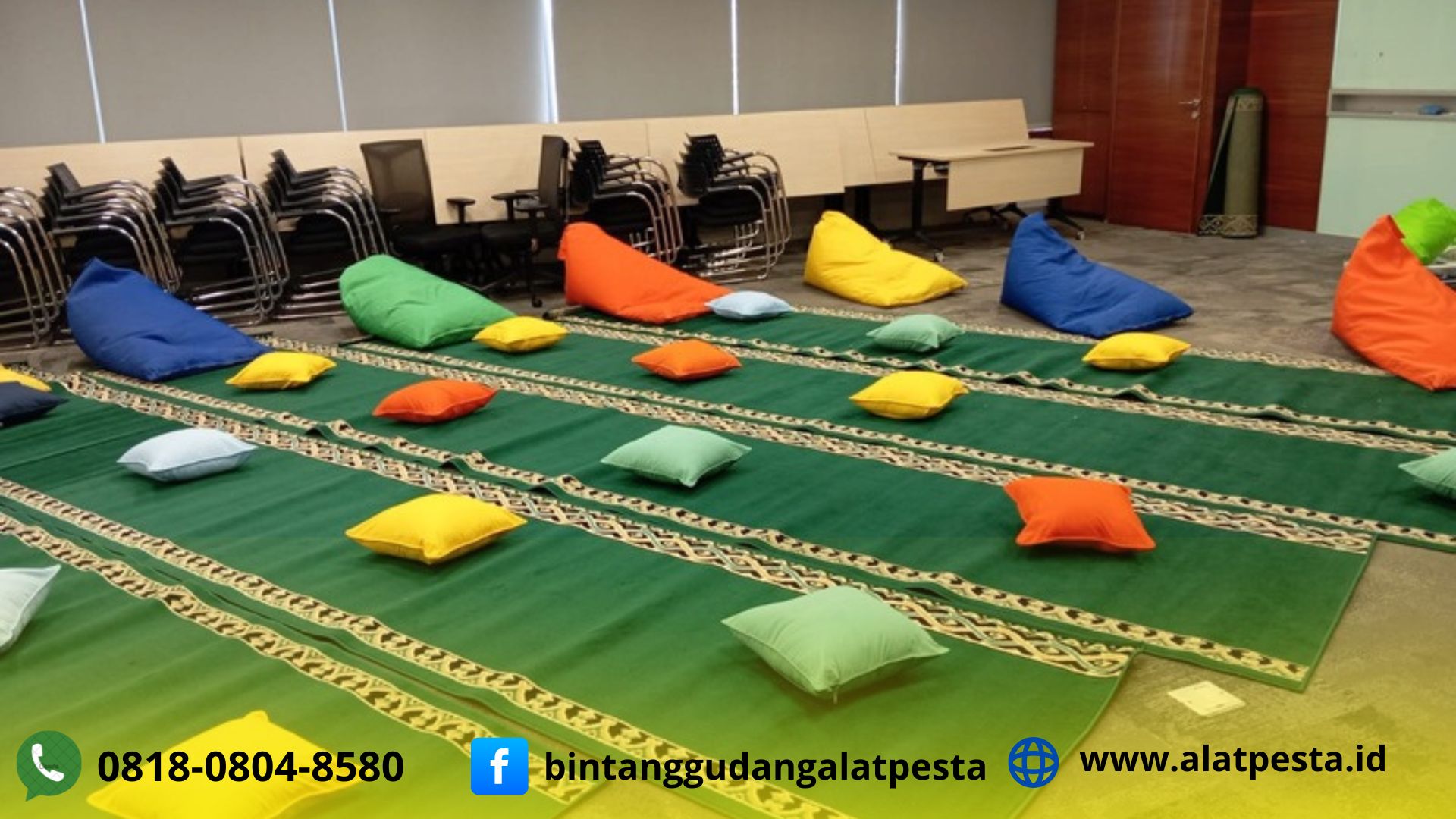 Sewa Busa Dudukan Warna Warni Daerah Jakarta Utara