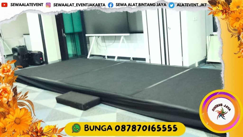 PUSAT SEWA PANGGUNG DAN KURSI COVER DI JAKARTA BEKASI FREE ONGKIR