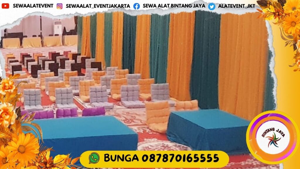 SEWA MEJA DAN KURSI LESEHAN DI DEPOK SIAP ANTAR FREE ONGKIR