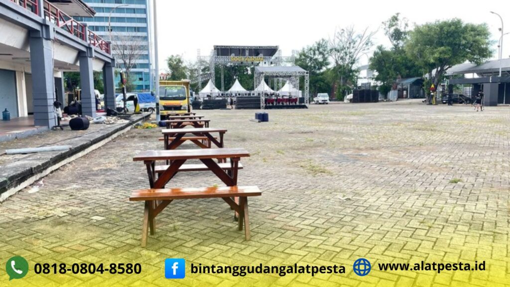 Layanan Sewa Tenda Sarnafil Dan Meja Kursi Taman Jakarta