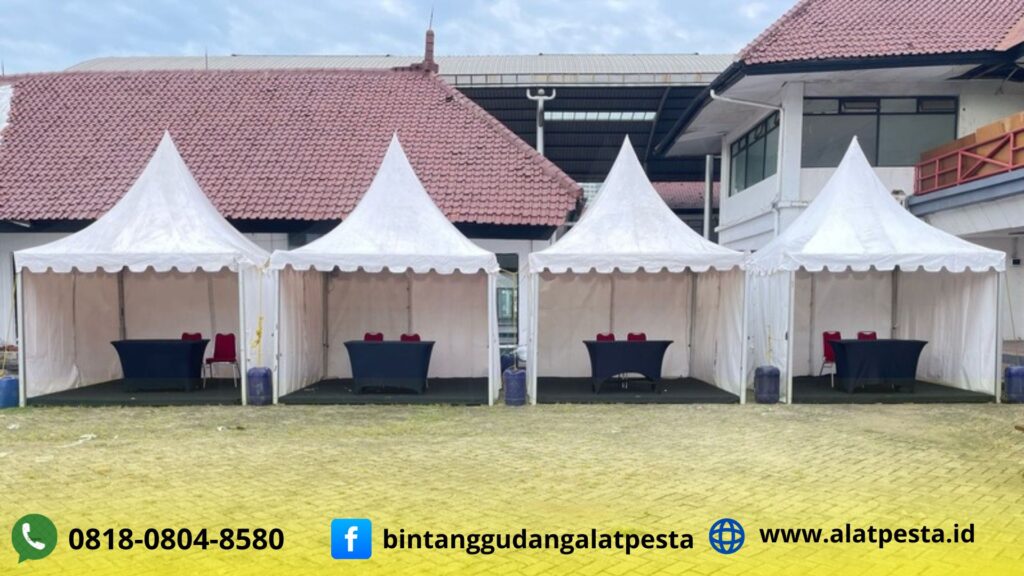 Layanan Sewa Tenda Sarnafil Dan Meja Kursi Taman Jakarta