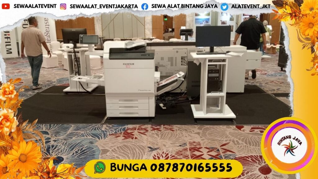 SEWA KARPET BUANA WARNA HITAM PEMASANGAN RAPIH DI EVENT HOTEL MANDARIN JAKARTA