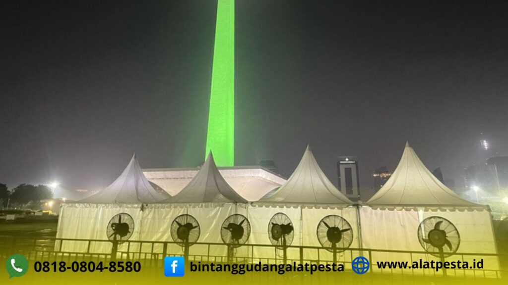 Sewa Tenda Kerucut Puluhan Unit Harga Lebih Murah Daerah Jakarta