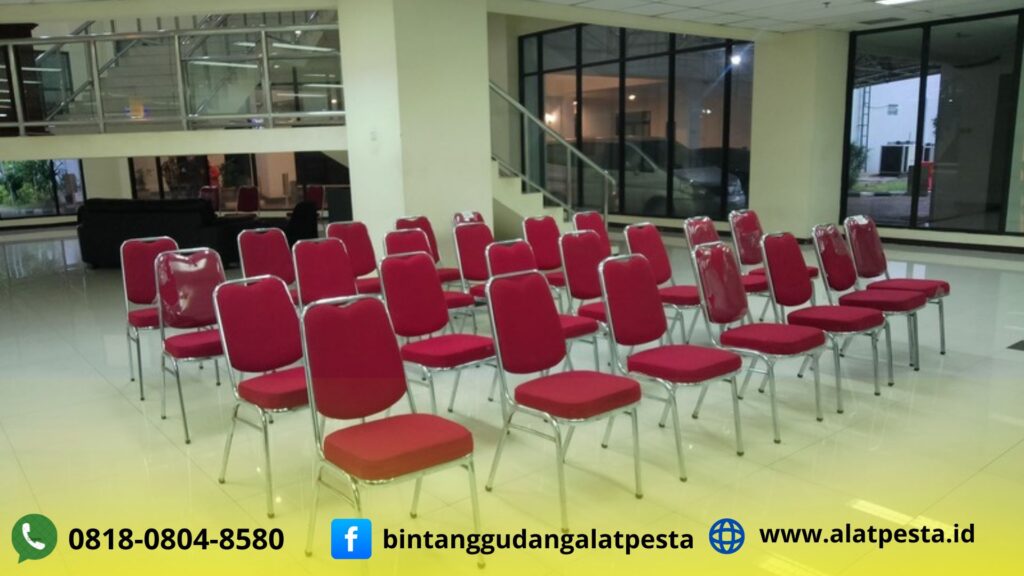 Pusat Sewa Kursi Futura Polos dan Cover Stok Ribuan Jakarta