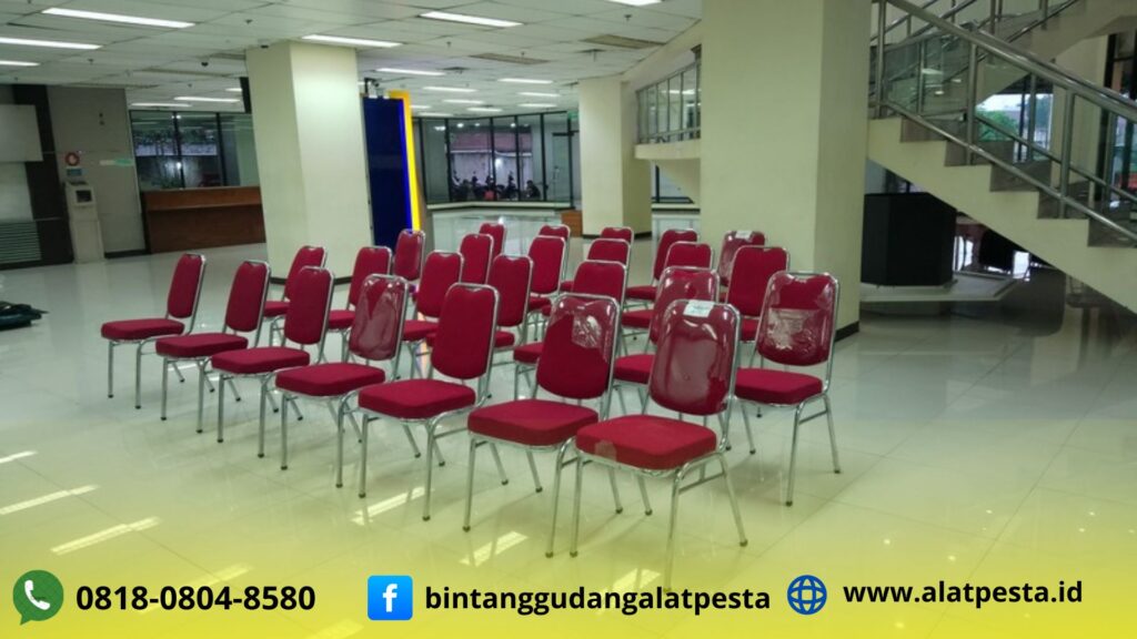 Pusat Sewa Kursi Futura Polos dan Cover Stok Ribuan Jakarta