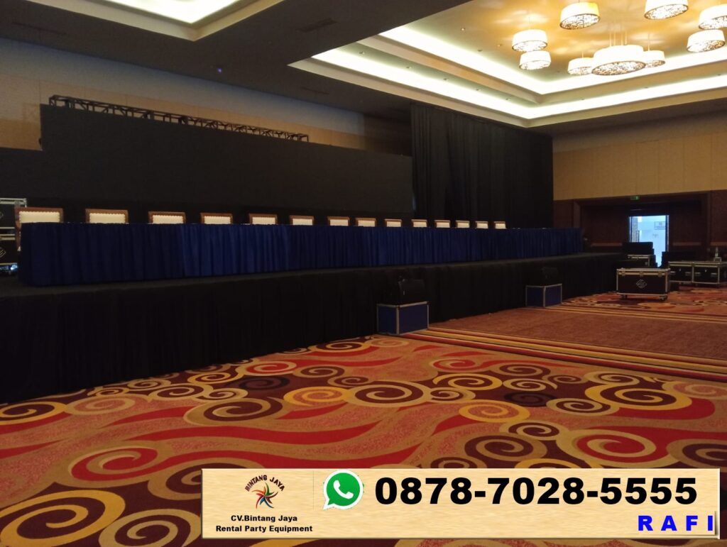 Jasa Sewa Meja Ibm Dan Kursi VIP Kayu Event TMII Jaktim