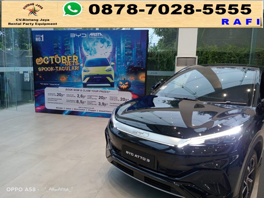 Jasa sewa Backdrop Event BYD Bekasi