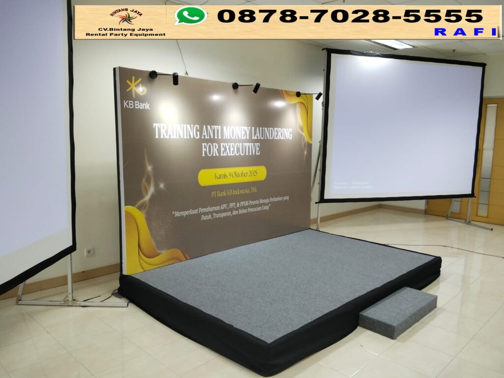 Pusat Sewa Panggung Indor Cover Karpet Jakarta