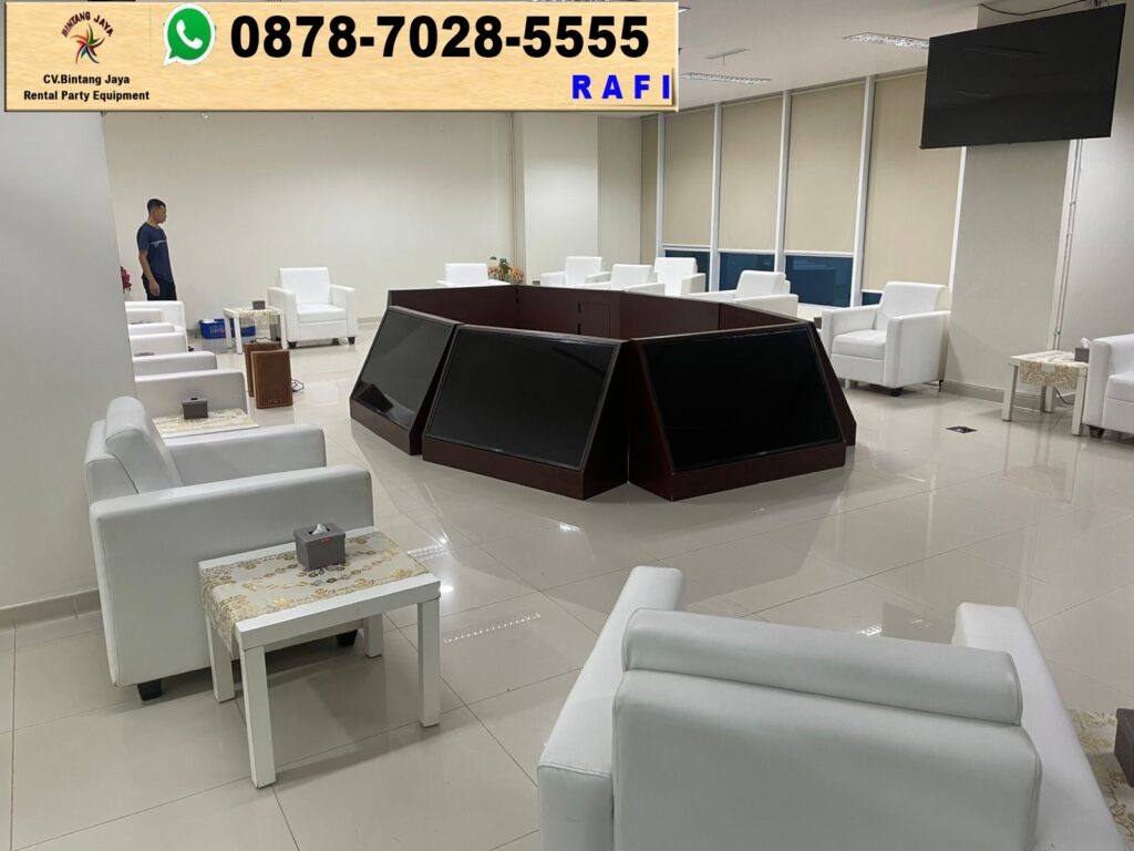 Rental Sofa Dan Meja Sudut Atau Meja Kotak Kecil Jakarta