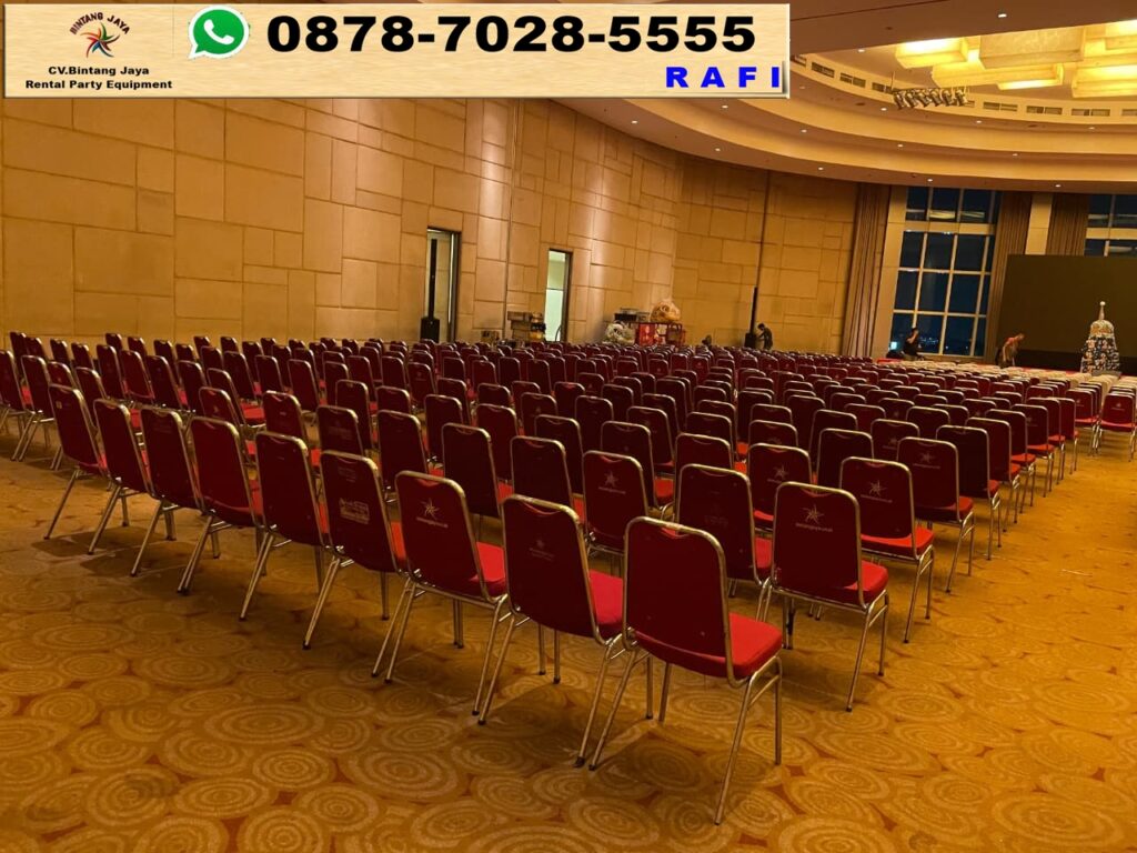 Sewa Kursi Polos Type Futura FTR-405 Event PERTAMINA Jakut
