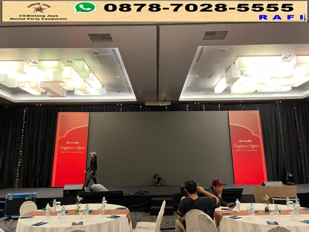 Sewa Panggung Tirai Dan Star light Bogor