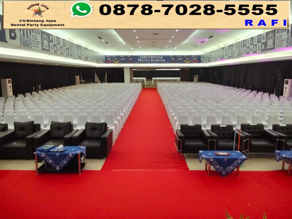 Vendor Rental Kursi Futura Karpet Standar Bogor