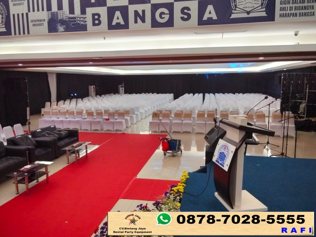 Vendor Rental Kursi Futura Karpet Standar Bogor