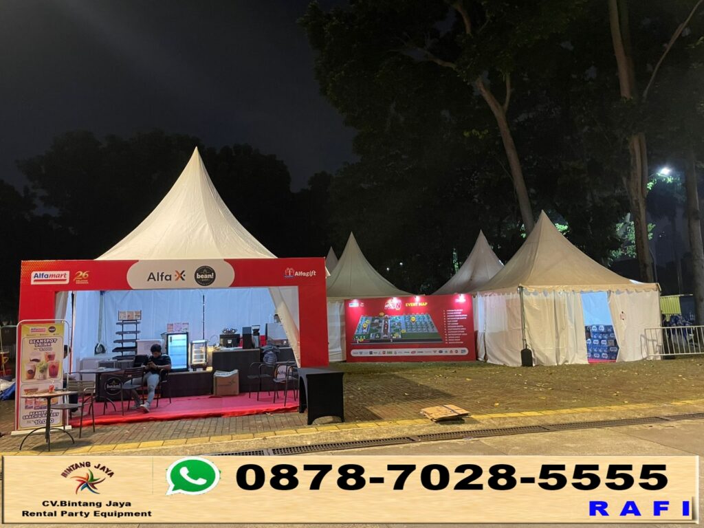 Vendor Sewa Sarnafil Tenda Kerucut Jakarta