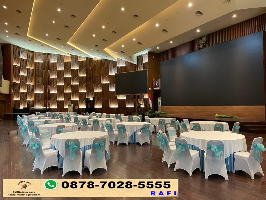 Layanan Sewa Kursi Futura Plus Meja Bulat Event Bogor
