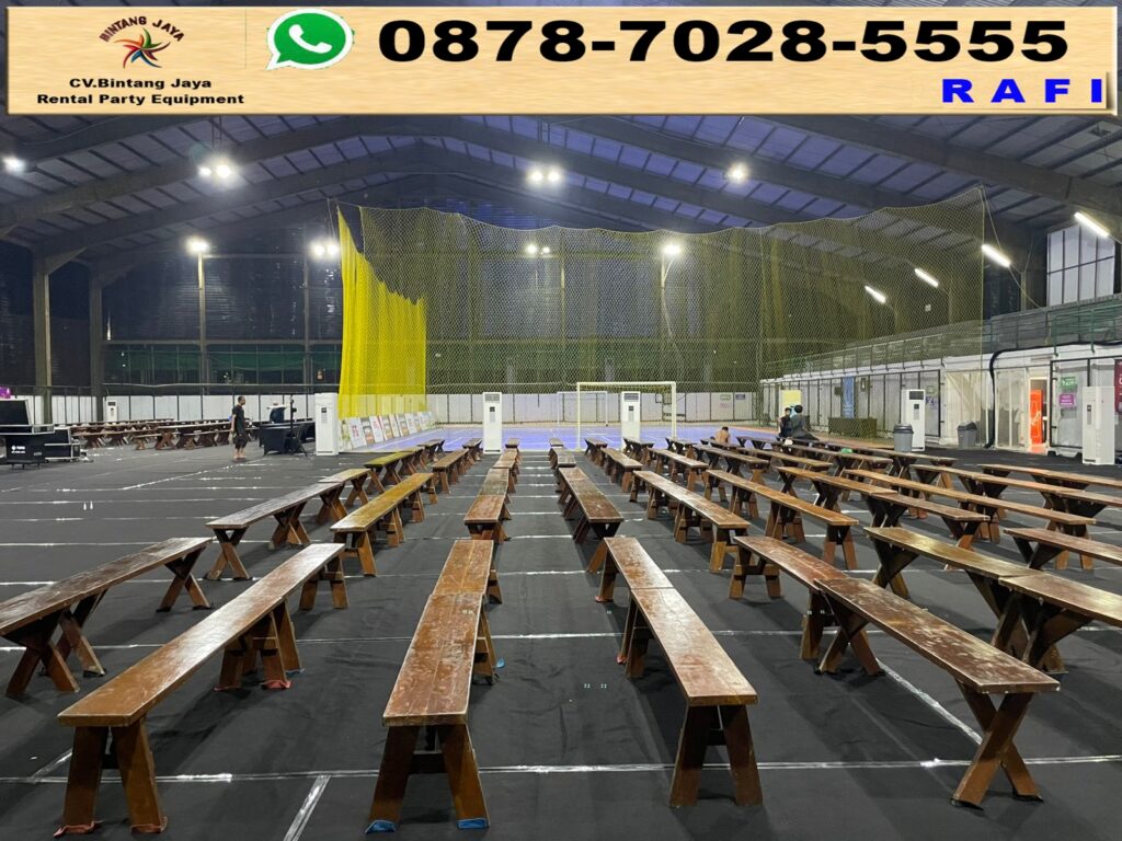 Rental Kursi Dan Meja Taman Outdoor Event Cilandak Sport Center Jaksel