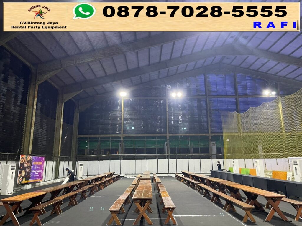 Rental Kursi Dan Meja Taman Outdoor Event Cilandak Sport Center Jaksel