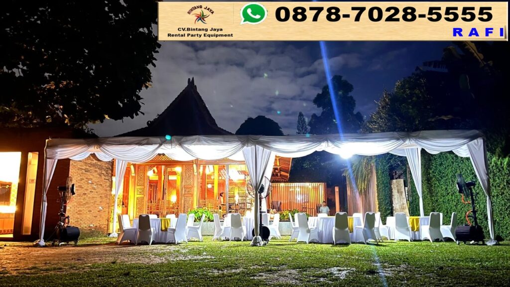 Rental Tenda Serut Atau Kain Rempel Set Sofa Dan Misty Cool Bekasi