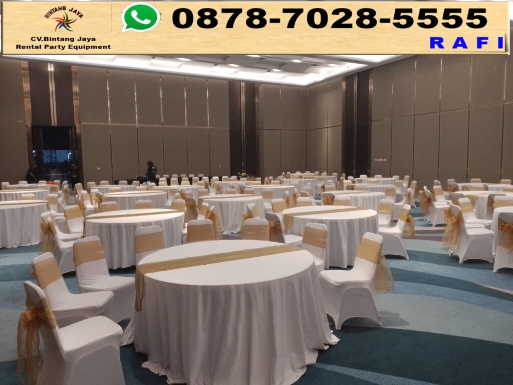 Sewa Kursi Dan Round Table D120cm Area Ciracas Jaktim