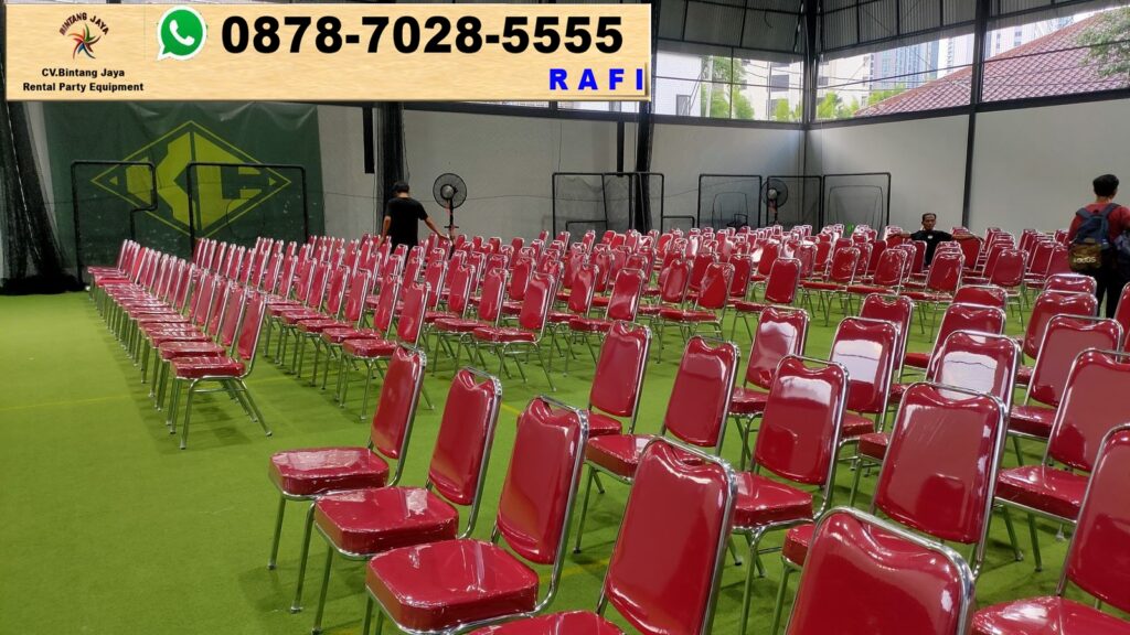 Sewa Kursi Event Type Futura Polos Merah Event Kemang Cage