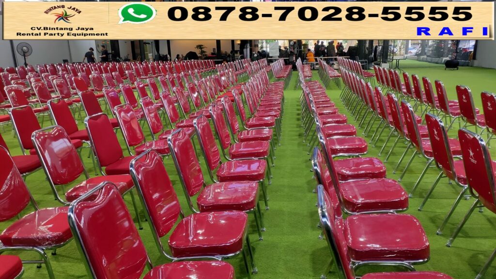 Sewa Kursi Event Type Futura Polos Merah Event Kemang Cage