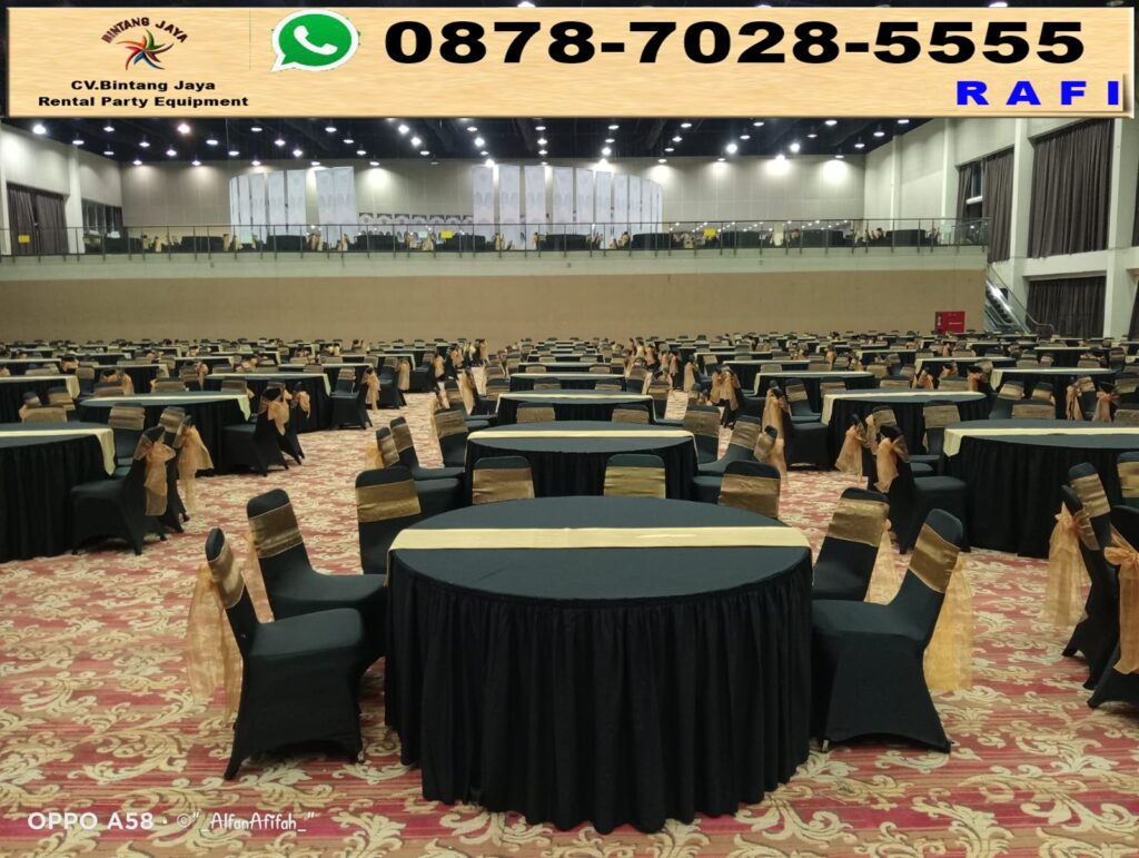 Sewa Meja Round Table Event Ecovension Ancol