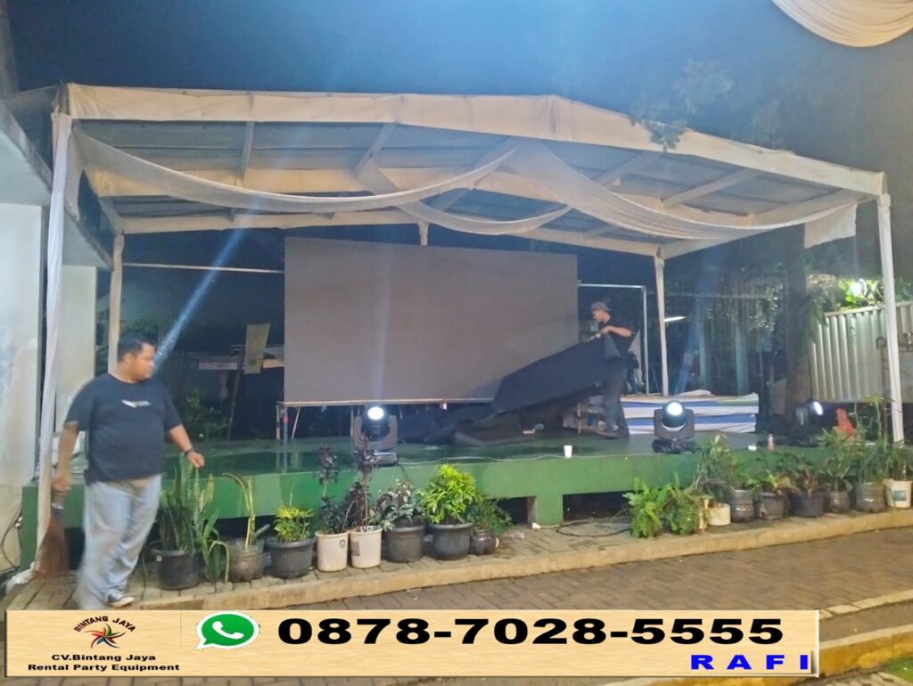 Sewa Tenda Transparan Dekor Juntai Area Bogor