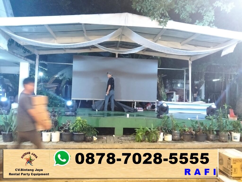 Sewa Tenda Transparan Dekor Juntai Area Bogor
