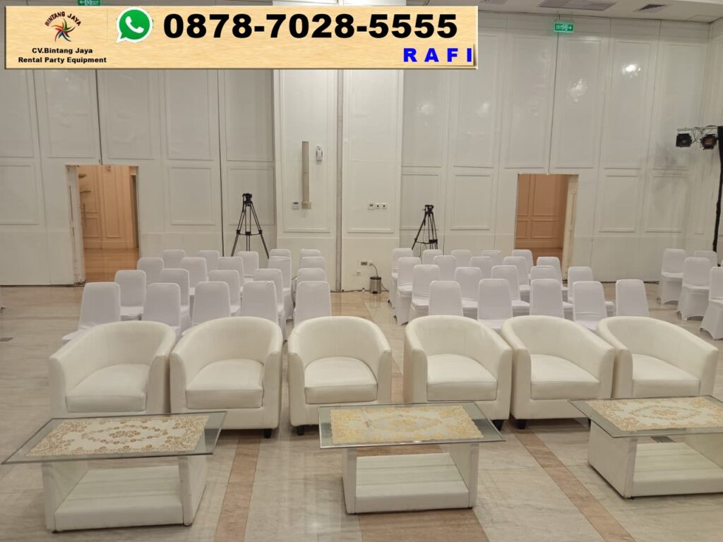 Vendor Sewa Kursi Dan Meja Serta Sofa Oval Putih Jakarta