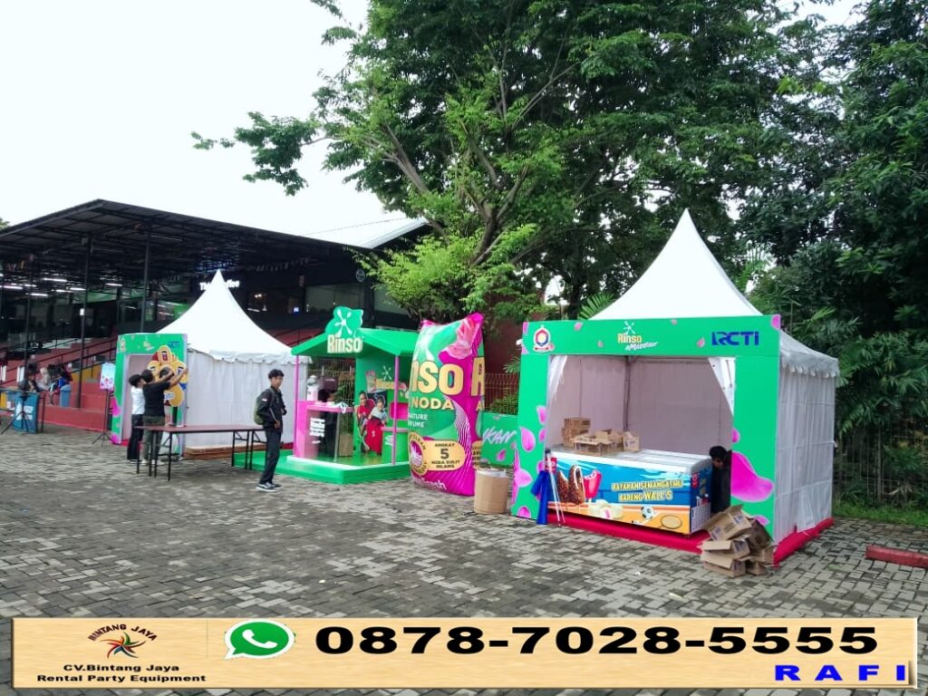 Rental Tenda Sarnafil Kerucut Putih Jakarta