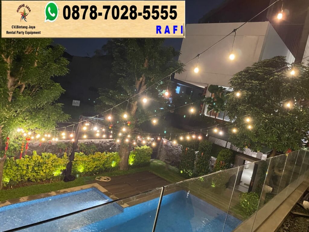 Sewa Lampu Taman Hias Area Jakarta