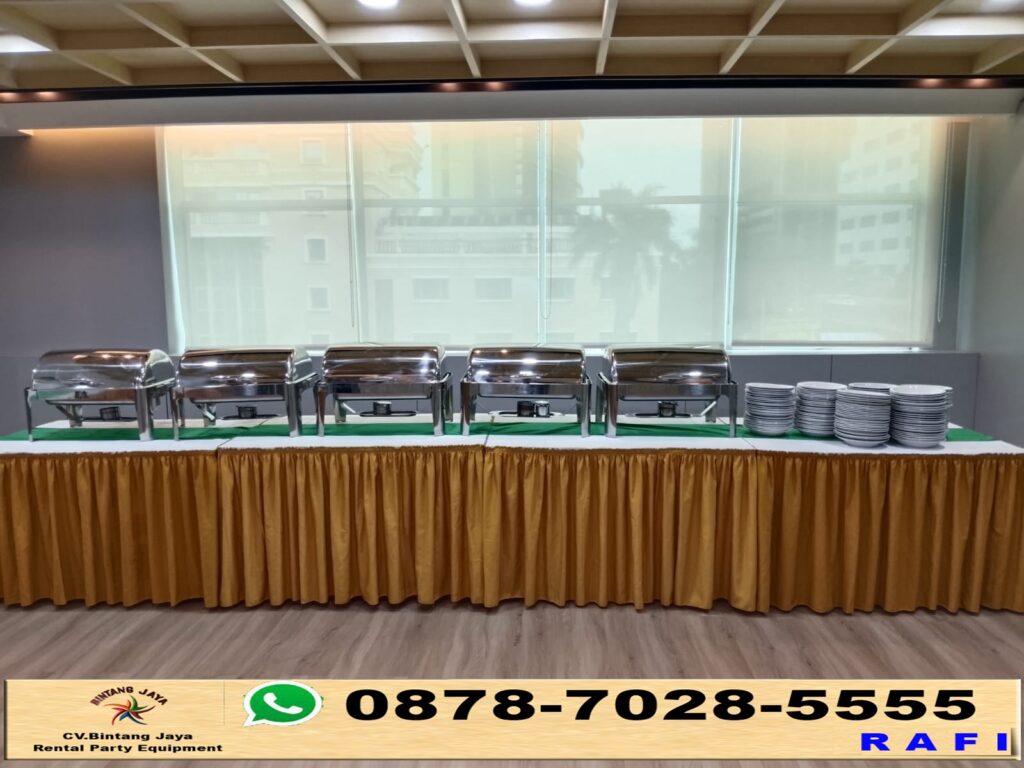 Jasa Sewa Meja Kotak Dan Alat Prasmanan Bekasi