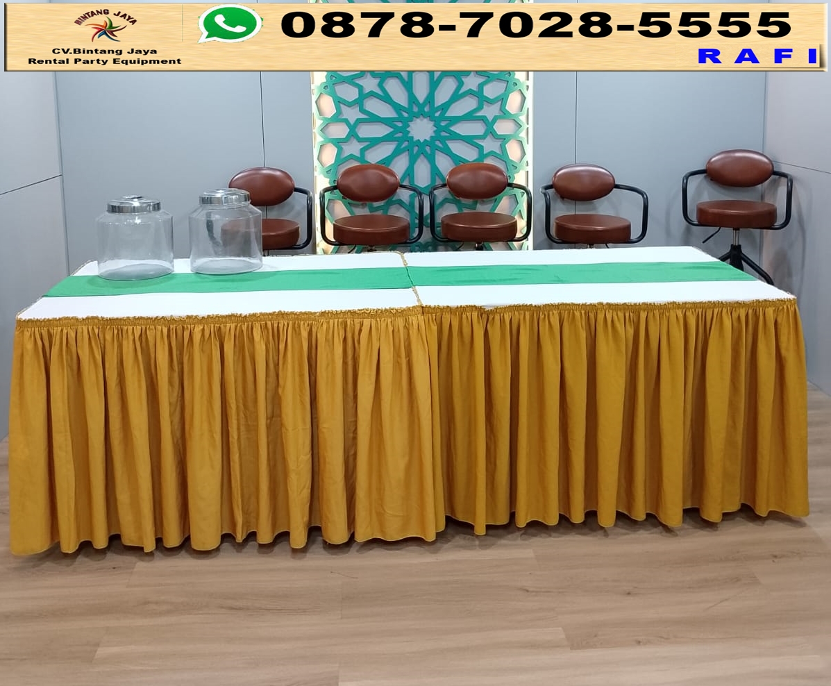 Jasa Sewa Meja Kotak Dan Alat Prasmanan Bekasi