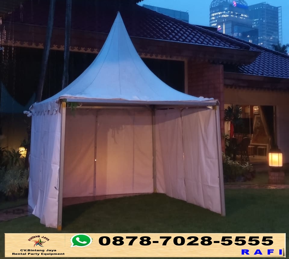 Jasa Sewa Tenda Kerucut Event Di Wisma Habibie