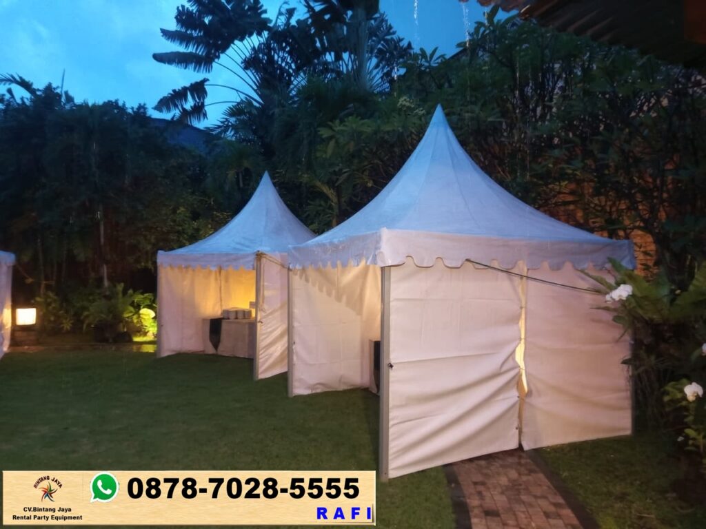 Jasa Sewa Tenda Kerucut Event Di Wisma Habibie