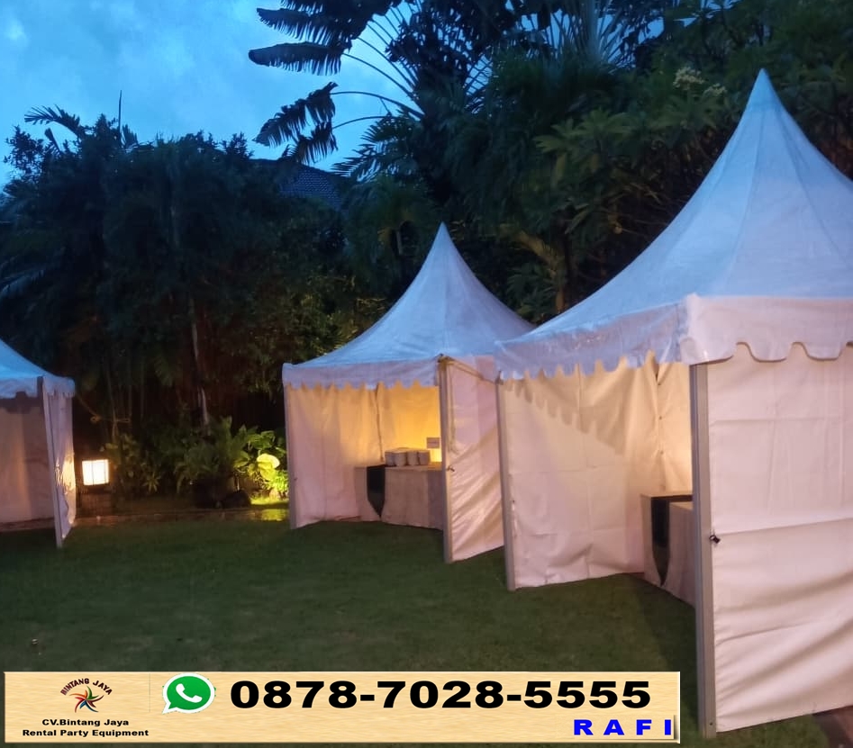 Jasa Sewa Tenda Kerucut Event Di Wisma Habibie