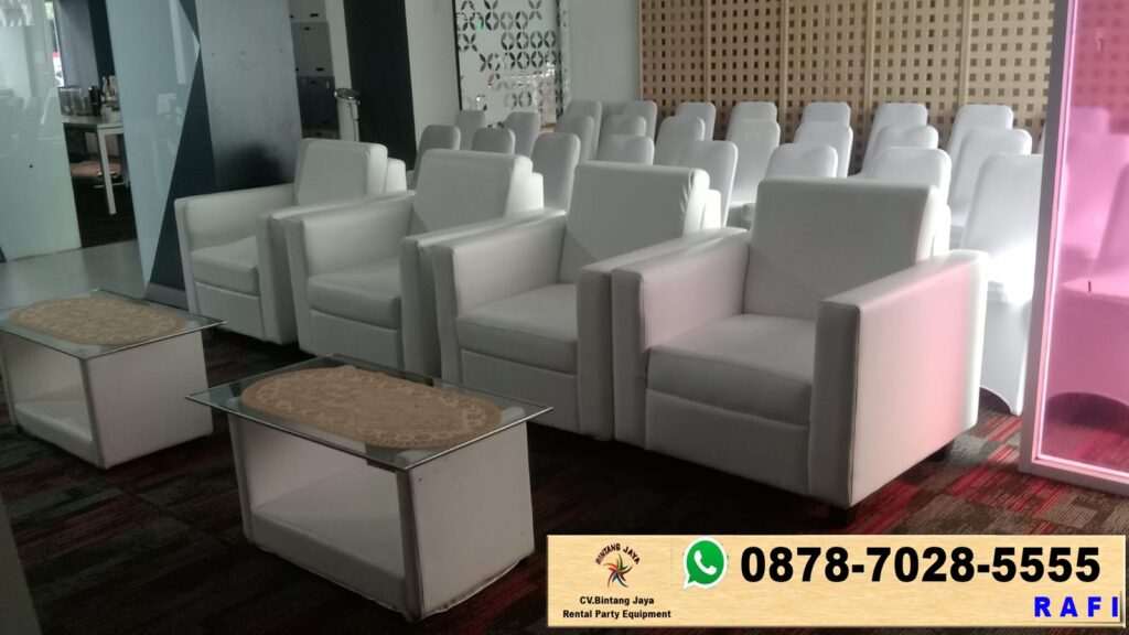 Layanan Sewa Sofa Kotak Event Di Gedung Telkom Kebon Sirih Jakpus