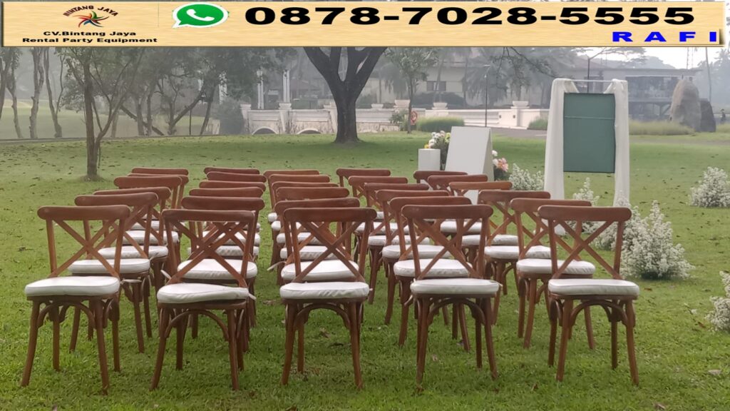 Rental Kursi Silang Cross Brace Area Depok